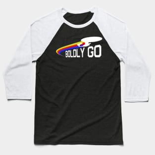 Boldly Go Baseball T-Shirt